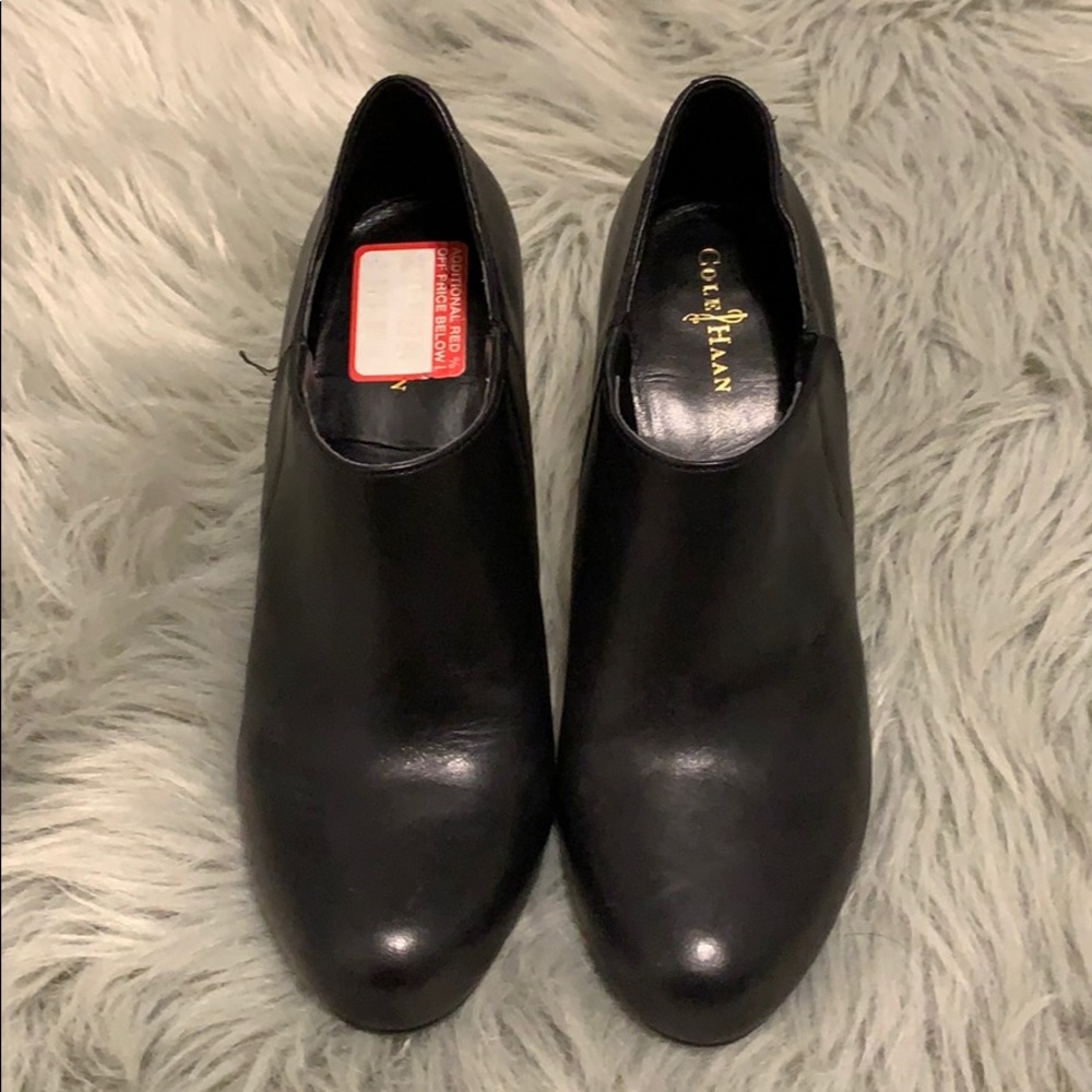 Cole Haan Leather Booties